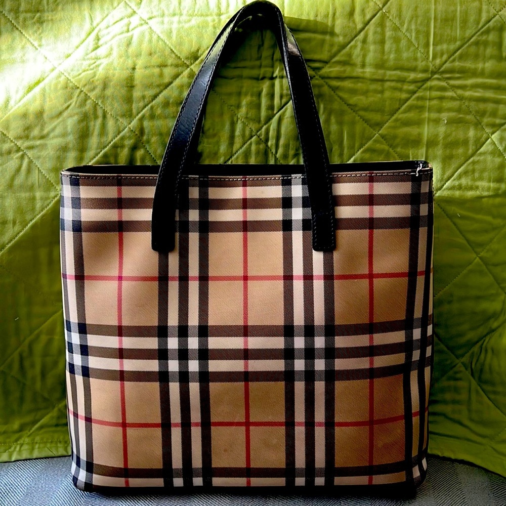 Burberry Nova Check Tote